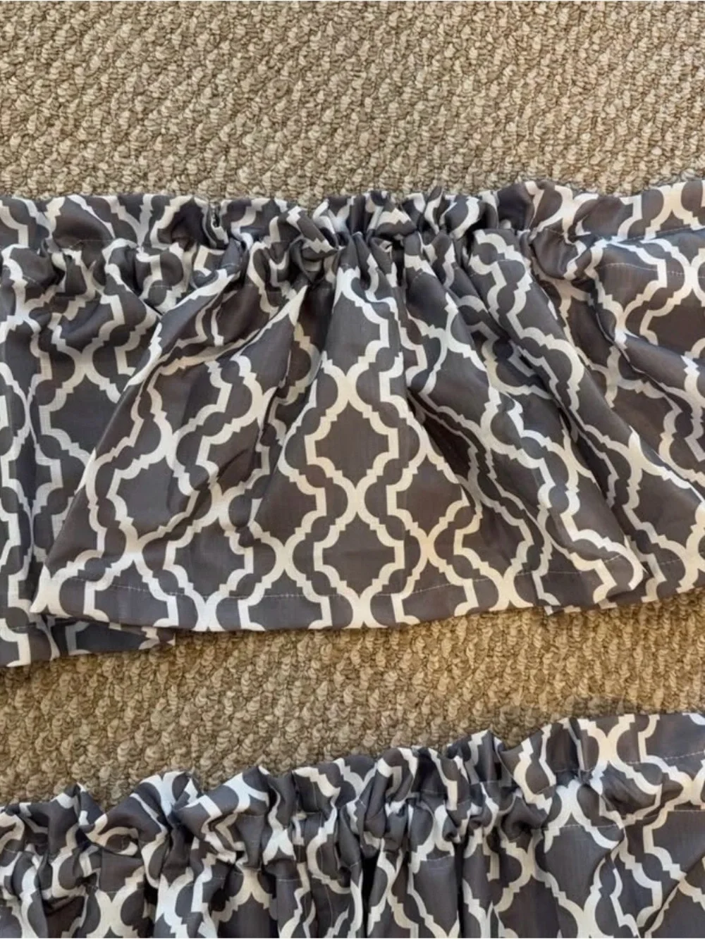 Mainstays gray lattice